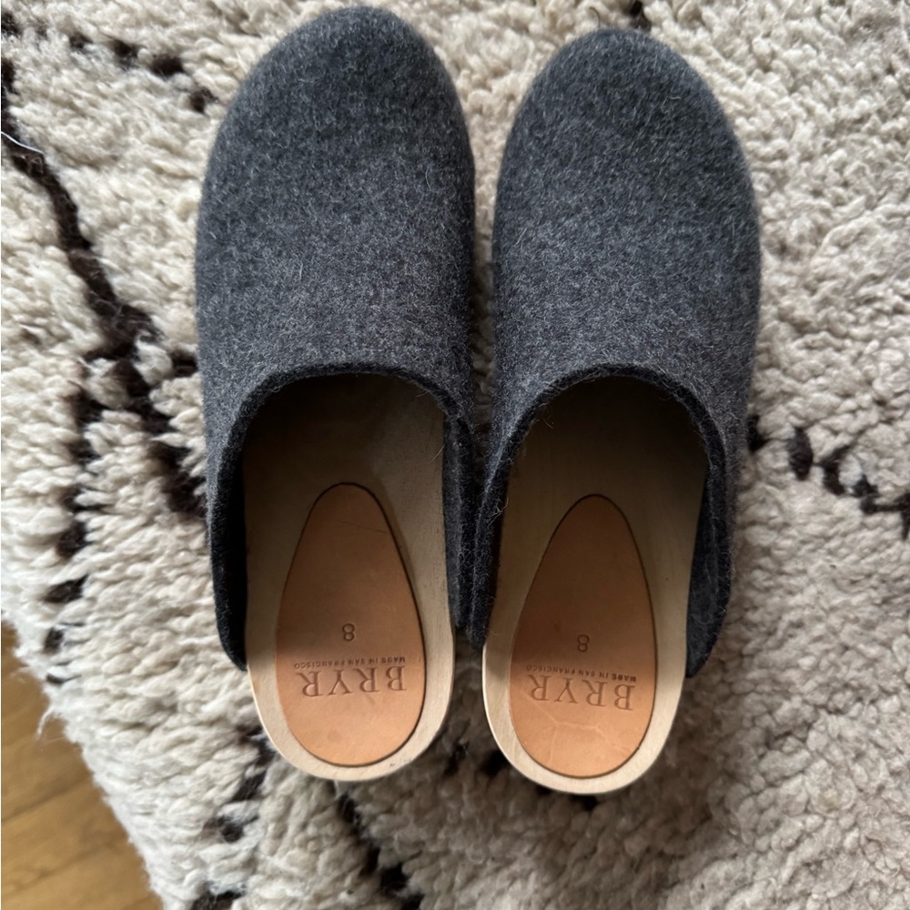 Bryr Charcoal Women's Clogs - Like New